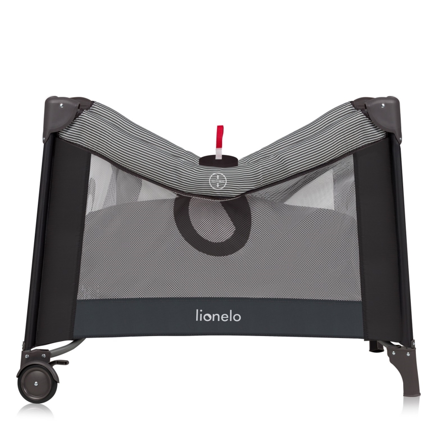 Lionelo - Kojec do zabawy BONNIE Grey Scandi