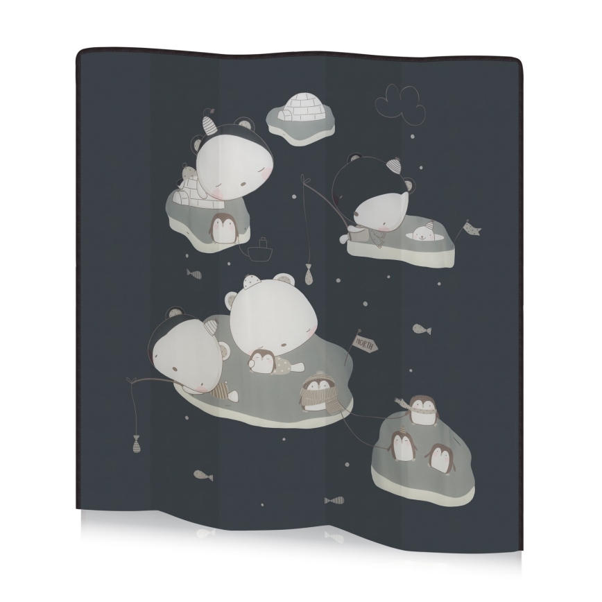 Lionelo - Kojec do zabawy BONNIE Szary Scandi