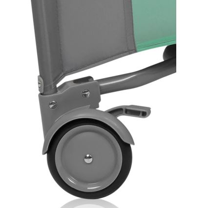 Lionelo - Kojec do zabawy MILLE PLUS Szaro-zielony