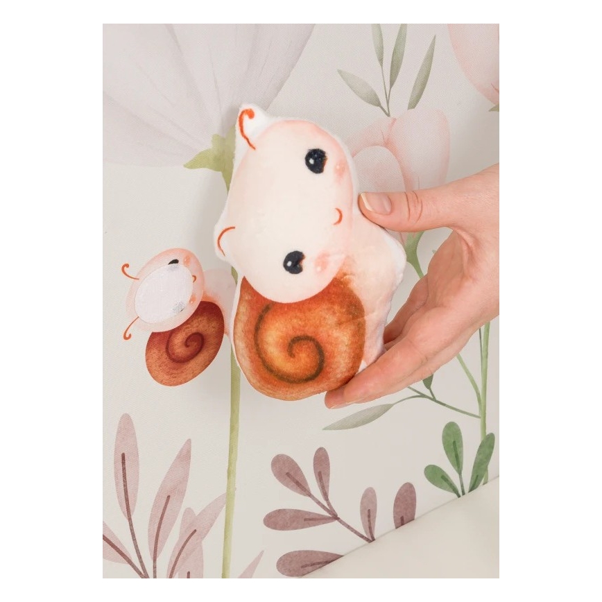 Lionelo - Kojec MILLE PLUS Różowy