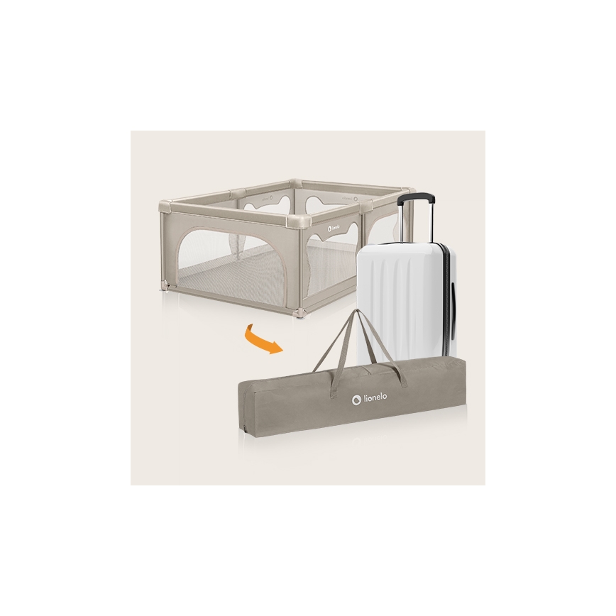 Lionelo - Kojec WILLOW beżowy