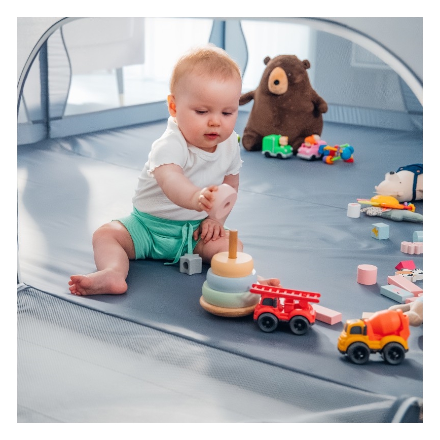 Lionelo - Kojec WILLOW XL szary