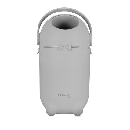 Lionelo - Kosz na pieluchy PUREBIN 10 l Szary
