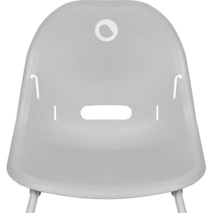 Lionelo - Krzesełko do karmienia 2 w 1 DALIA biało-szare