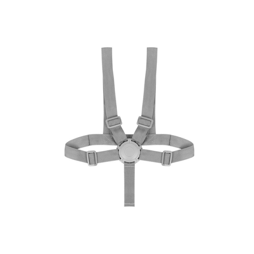 Lionelo - Krzesełko do karmienia 2 w 1 DALIA biało-szare