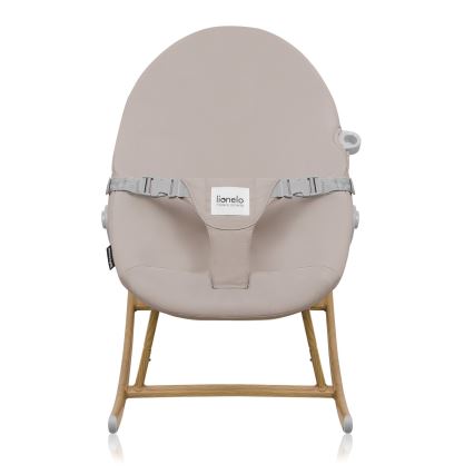 Lionelo - Krzesełko dziecięce do karmienia 4w1 DALIA SET Grey Stone Natural