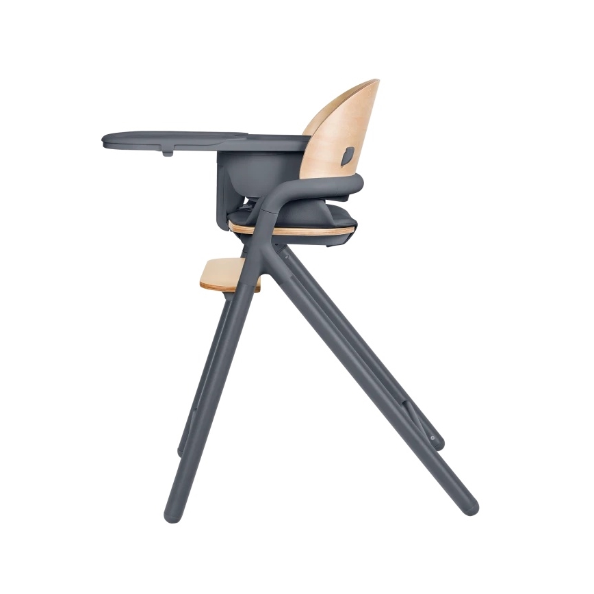 Lionelo - Krzesło dziecięce do karmienia 3w1 CELIA Szare drewno