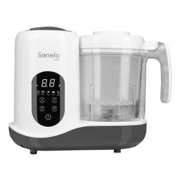 Lionelo - Kuchenka parowa 5w1 BABYMENU 110W/230V biały/szary