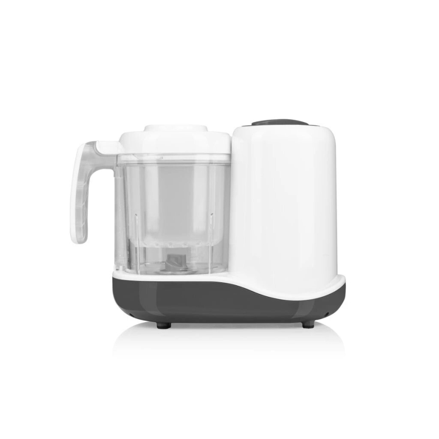 Lionelo - Kuchenka parowa 5w1 BABYMENU 110W/230V biały/szary