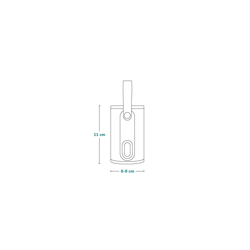 Lionelo - Ładowalny podgrzewacz do butelek THERMUP GO 18W/5V szaro-srebrny