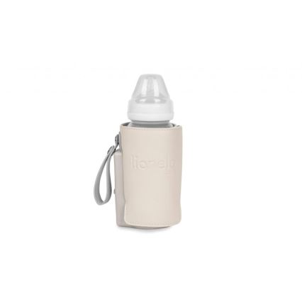 Lionelo - Ładowalny podgrzewacz do butelek THERMUP GO PLUS 10W/5V beżowy