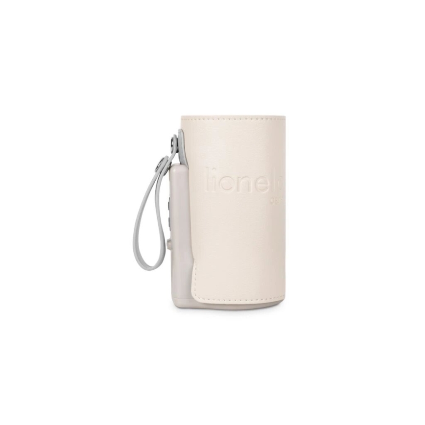 Lionelo - Ładowalny podgrzewacz do butelek THERMUP GO PLUS 10W/5V beżowy