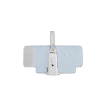 Lionelo - Ładowalny podgrzewacz do butelek THERMUP GO PLUS 10W/5V niebieski/szary