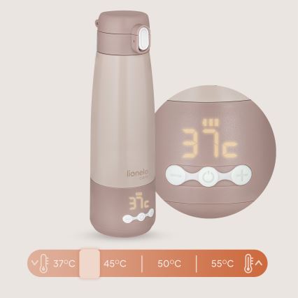Lionelo - Ładowalny podgrzewacz do mleka THERMUP 55W/5V