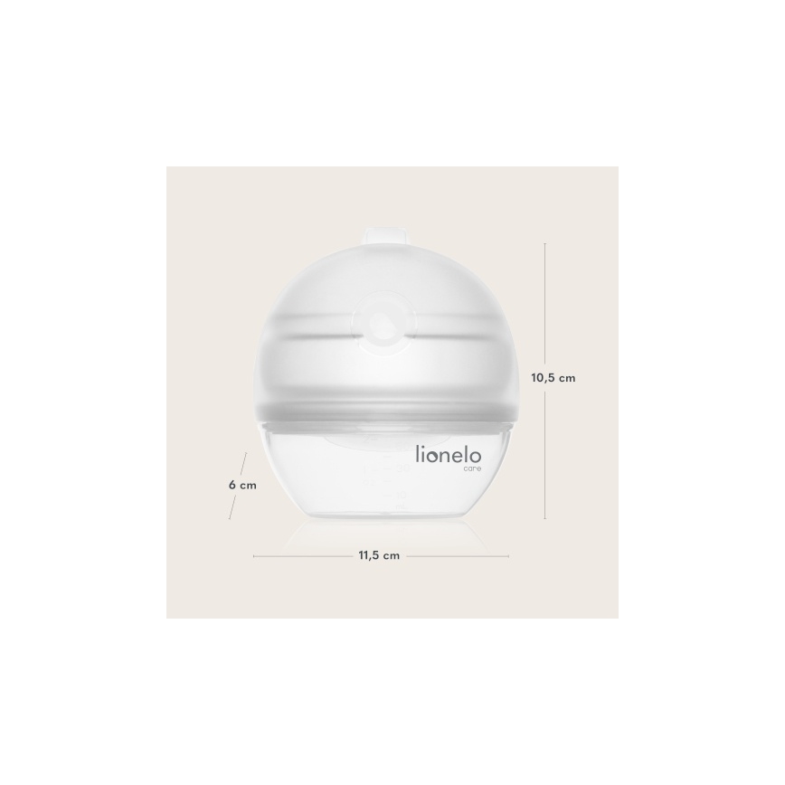 Lionelo - Laktator 2 w 1 MILKY 60 ml