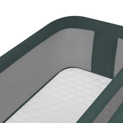 Lionelo - Łóżeczko dziecięce 3 w 1 JODIE Green Graphite