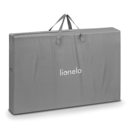 Lionelo - Łózeczko dziecięce 3w1 AURORA szare