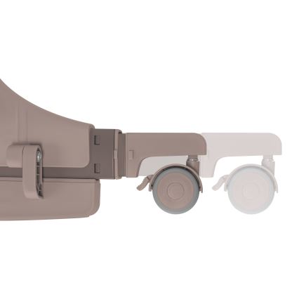 Lionelo - Łóżeczko dziecięce 3w1 JODIE Beżowy/Taupe