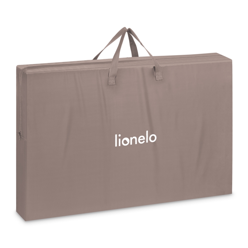 Lionelo - Łóżeczko dziecięce 3w1 JODIE Beżowy/Taupe
