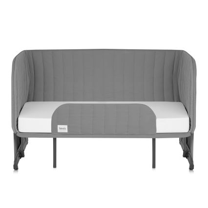 Lionelo - Łóżeczko dziecięce 5 w 1 THOMI PLUS Betonowy szary