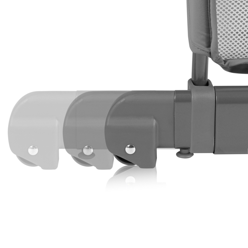 Lionelo - Łóżeczko dziecięce 5 w 1 THOMI PLUS Betonowy szary