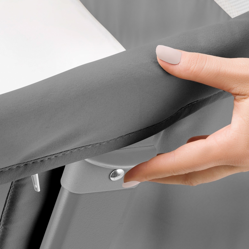 Lionelo - Łóżeczko dziecięce 5 w 1 THOMI PLUS Betonowy szary