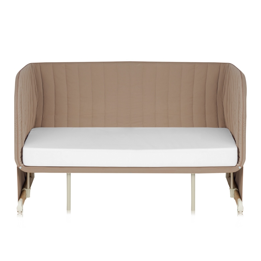 Lionelo - Łóżeczko dziecięce 5 w 1 THOMI PLUS Beżowy Karmel