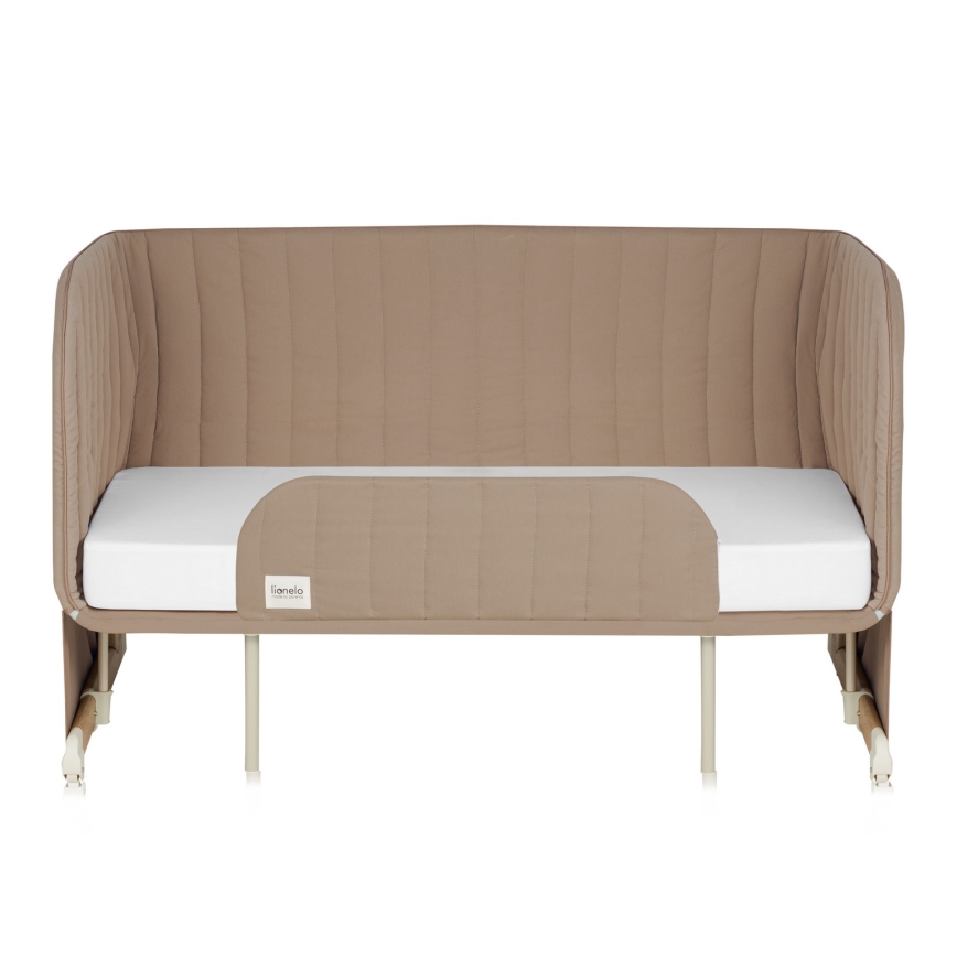Lionelo - Łóżeczko dziecięce 5 w 1 THOMI PLUS Beżowy Karmel