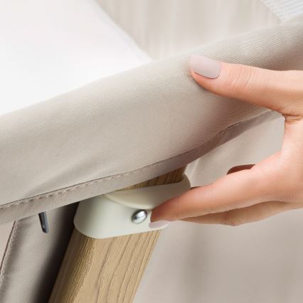 Lionelo - Łóżeczko dziecięce 5w1 THOMI PLUS Beige Sand