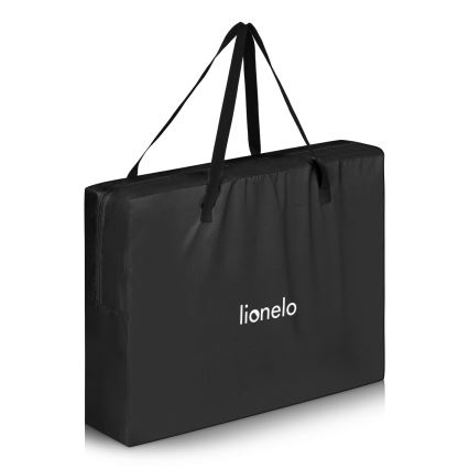Lionelo - Łóżeczko podróżne 3 w 1 ALICE Czarny