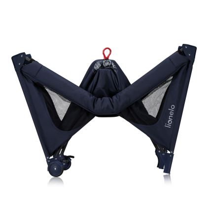 Lionelo - Łóżeczko podróżne JASMIN EASY FOLD Granatowy