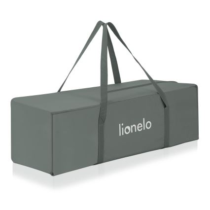 Lionelo - Łóżeczko turystyczne 3 w 1 ELLEN, kolor szałwiowy