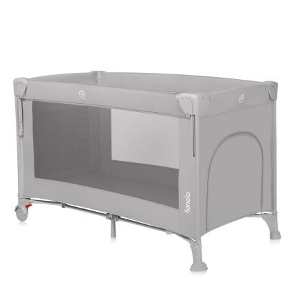 Lionelo - Łóżeczko turystyczne 3 w 1 ELLEN Szary Beton