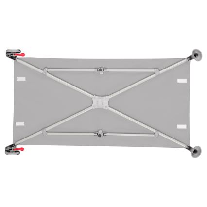 Lionelo - Łóżeczko turystyczne 3 w 1 ELLEN Szary Beton