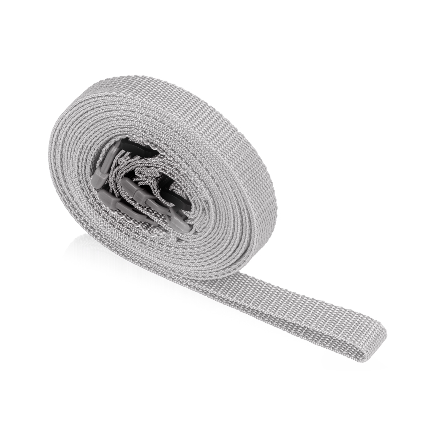 Lionelo - Łóżeczko turystyczne 3 w 1 ELLEN Szary Beton