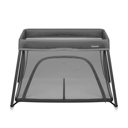 Lionelo - Łóżeczko turystyczne 3w1 ALICE Szare
