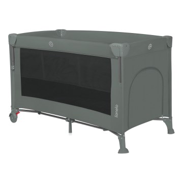 Lionelo - Łóżeczko turystyczne 3w1 ELLEN szałwiowe