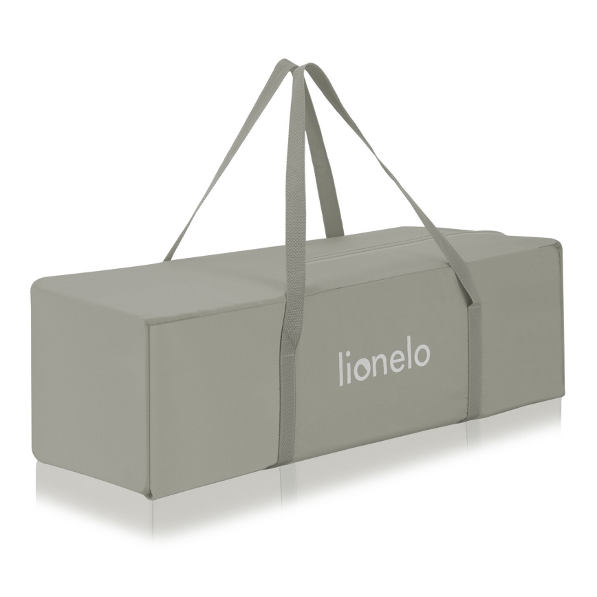 Lionelo - Łóżeczko turystyczne FLOWER Cappuccino