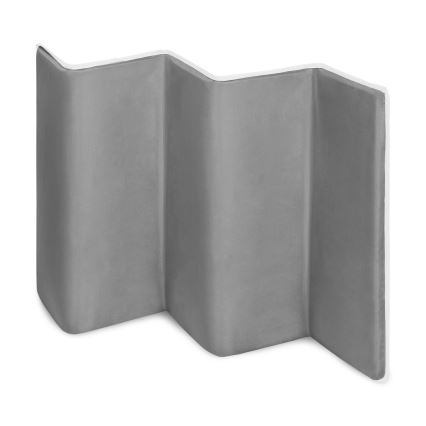 Lionelo - Łóżeczko turystyczne FLOWER Grey Stone