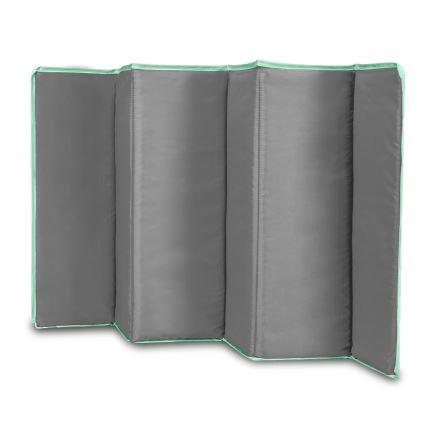 Lionelo - Łóżeczko turystyczne FLOWER Turkusowy