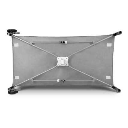 Lionelo - Łóżeczko turystyczne FLOWER Turkusowy