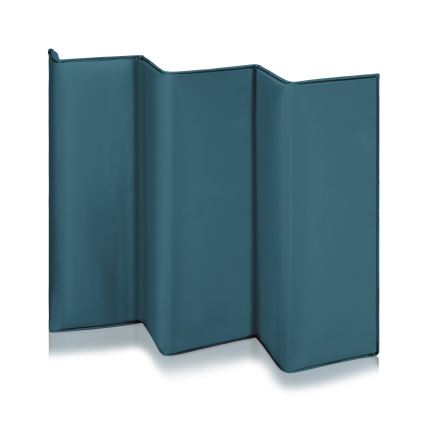 Lionelo - Łóżeczko turystyczne FLOWER zielono-turkusowe