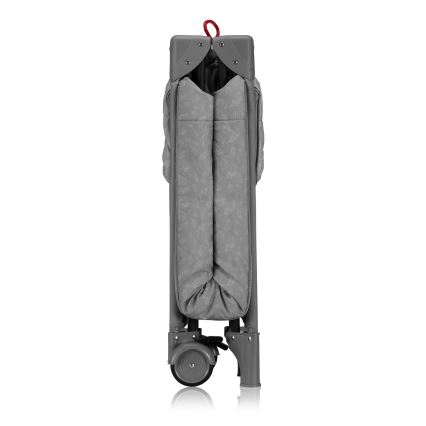 Lionelo - Łóżeczko turystyczne JASMIN EASY FOLD Grey Stone