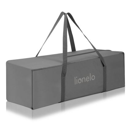 Lionelo - Łóżeczko turystyczne JASMIN EASY FOLD Grey Stone