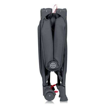 Lionelo - Łóżeczko turystyczne LAURA Betonowo-szary