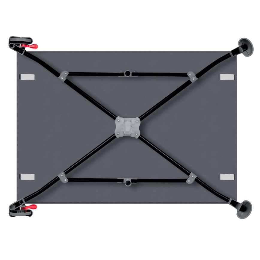 Lionelo - Łóżeczko turystyczne LAURA Betonowo-szary