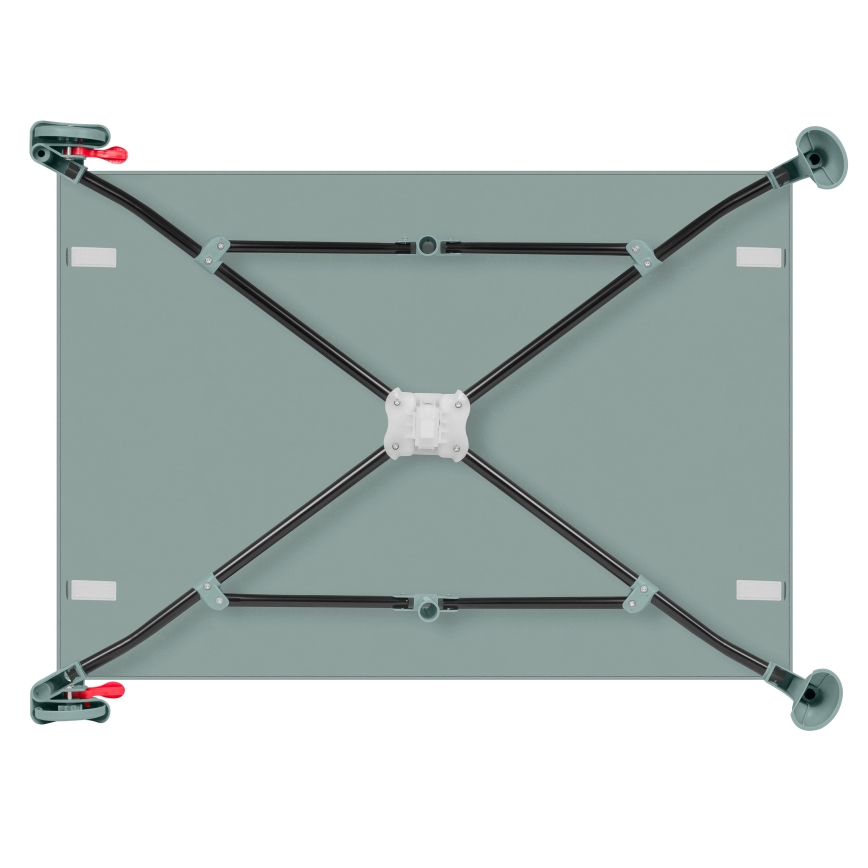 Lionelo - Łóżeczko turystyczne LAURA Zielona szałwia