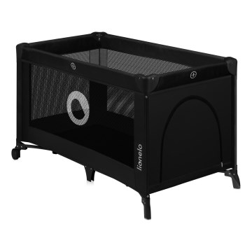 Lionelo - Łóżeczko turystyczne STEFI Black Carbon