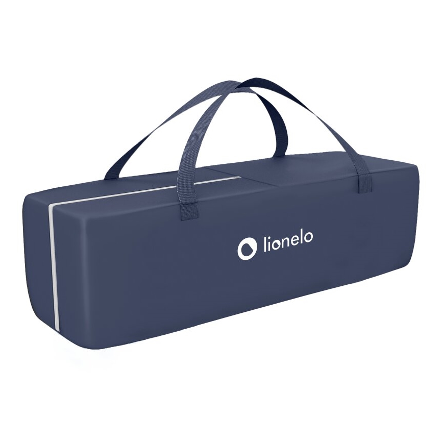 Lionelo - Łóżeczko turystyczne SVEN PLUS niebieskie