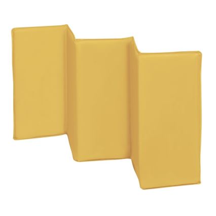 Lionelo - Łóżeczko turystyczne SVEN PLUS szare/żółte